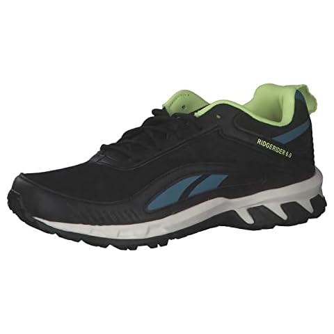 Reebok Herren Ridgerider 6.0 Sneaker, Core Black Steely Blue Energy Glow, 42 EU Cover