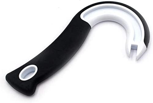 Miniatura 2 de Abrelatas de anillo fácil de abrir, ergonómico para latas, ayudante en forma de J, abrelatas, gancho para tirar, abridor de frascos, manual de