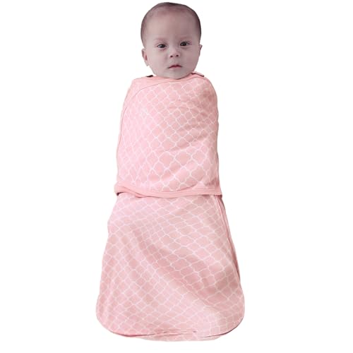 Image of AugTwig Baby Sleep Sack Swaddle 3-Way Adjustable Wearable Blanket 100% Cotton.