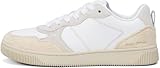 Marc OߴPolo Damen Sneaker flach aus Leder mit Schnürsenkeln, Weiß (MO'P Offwhite), 39