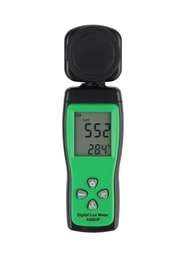 Fotómetro luxómetro medidor de luz universal AS803F con sensor inteligente para pruebas digitales 2