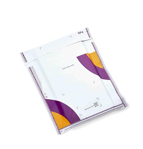 Image of SECUREMENT Meesho white courier covers for packing /packing Bags /meesho packaging Material (10 x 12 inches, 50 Pcs)