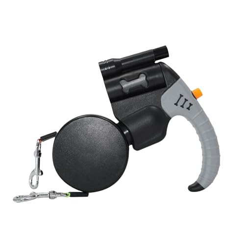 Opdestn Hunde Rollleine - Verstellbare 360 Grad Drehleine | Haustier Outdoor Zubehör Für Wohnung Haus Alltag Abenteuer Joggen Reisen Camping Trail Urban,Reisen Ausflüge
