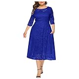Decoration:None Generic Sommer Frauen 2020 Eiskunstlaufkleid Schwarze Kombi-Kombi Lange Spitze Partykleid Frauen Frauen Fressen Lässige Blaue Kleidung Frauen Lange Sonnenuntergang Lässige Kleider Langes Marinekleid