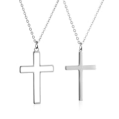 cross necklace set