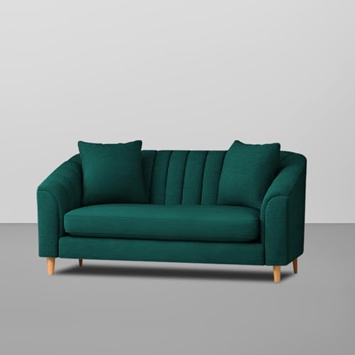 Image of Doraldo 2 Seater Sofa Set for Living Room (Pine) Premium Fabric Sofa