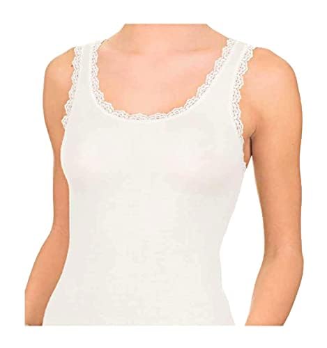 Liabel Lana Seta Offerta 2-3 Pezzi Canotta Intima Spalla Larga 85% Lana 15% Seta Canottiera Intima Donna Top Donna Spalla Larga Maglia Intima Donna 16
