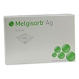 MELGISORB Ag Verband 5x5 cm 10 St