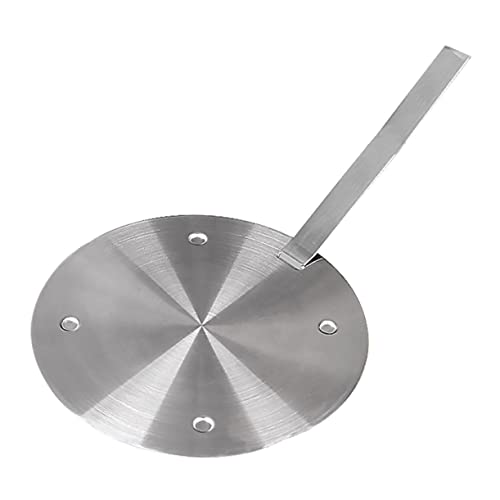 Garneck Stove Heat Deflector Plate Heat Diffuser Conduction for Induction Hob Steel Cooking Plate