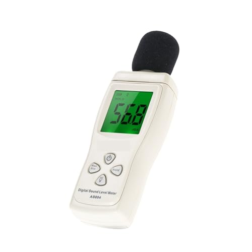 騒音計 30dB〜130dBA LCDバックライトディスプレイ ポータブルデジタルサウンドレベルメーター 騒音測定用 サウンドレベルメーター