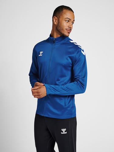 hummel hmlCORE XK Poly Zip Sweat, True Blue, XL – Ansicht 2