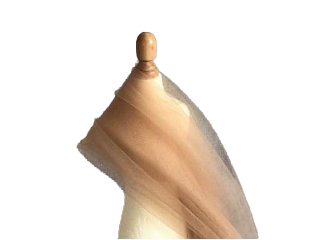 Tessuto in Tulle da Sposa Tessuto a Rete in Nylon Velo da Sposa Velo da Testa per Donna Velo da Sposa Semplice Velo da Spalla Semplice Velo da Testa