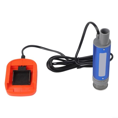 Bomba de aceite inalámbrica de 12 V para diésel y agua, 40-60 l/min, portátil, compatible con baterías de 18 V BL1830, BL1840, BL1850 y BL1860
