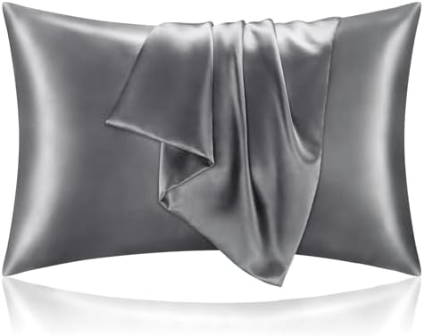 BEDELITE Satin Pillowcase for Hair and Skin, Super Soft and Cooli...