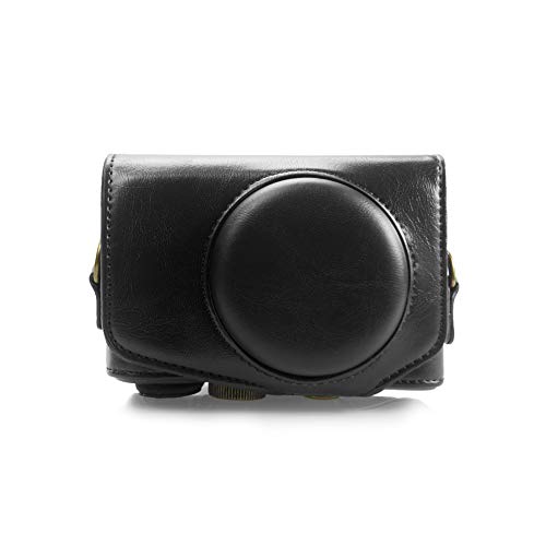 Canon SX740 Case, kinokoo PU Funda de Cuero para cámara con Correa para Canon PowerShot SX720 HS...