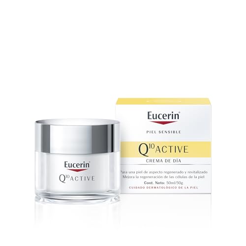 Eucerin Q10 ACTIVE Crema de Día para piel seca (50 ml), crema de ...