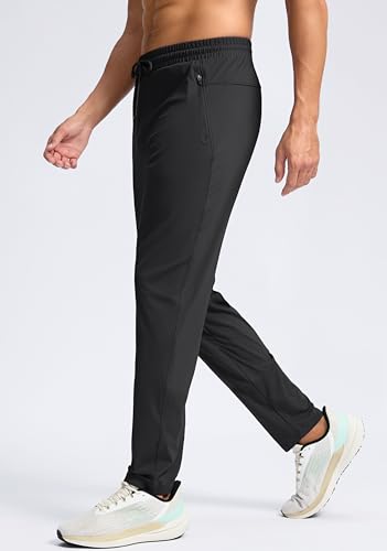 G Gradual Men's 30"/32"/34"/36" Inseam Tall Sweatpants with Zipper Pockets Stretch Long Joggers Athletic Workout Pants Men2