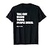 TALL GUY BEARD TWINS PURPLE HOSER T SHIRT