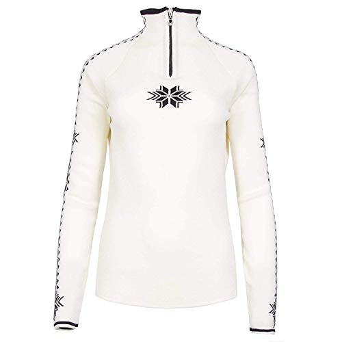 Preisvergleich Produktbild Dale of Norway Damen Pullover Geilo Sweater, Beige / Schwarz, M