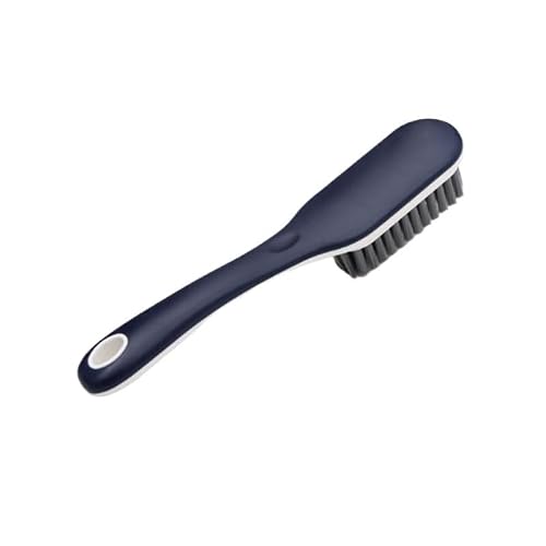 MQPALZKD Nylon Black Silk Shoe Brush Long Handle for Household Use