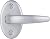 Wright Products - Push-Pull Latch for Screen Doors, Aluminum Grey