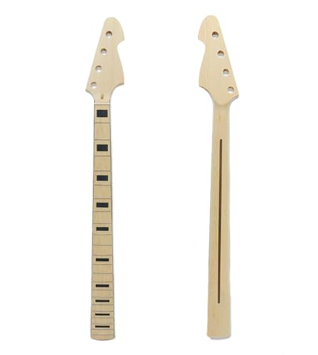Maple Replacement Electric Bass Guitar Neck (4-String)
