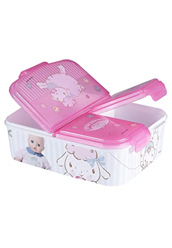 Baby Annabell Boîte à déjeuner pour enfant de qualité supérieure avec 3 compartiments