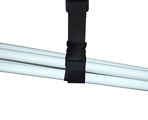 WINGKIND (2 Pack) Adjustable Beach Chair Carry Strap, Folding Chair Shoulder Strap for Beaches, Camping, Backpacking, Picnics and Other Items