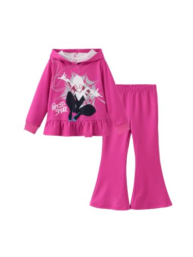Image of Disney Princess Toddler Girls Clothes Long Sleeve Hoodies and Leggings Clothing Sets Fall Casual Pullover Tracksuit