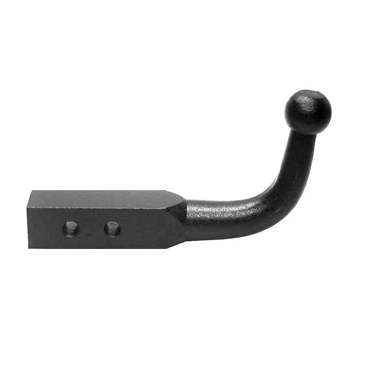 Kit d'Attelage Remorque Universel avec Boule 50mm–Tige d'Accouplement en Acier, Compatible Récepteur 50x50mm, pour Véhicules Tout-Terrain (4