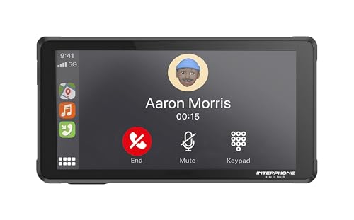 Pantalla para Moto Interphone Ridesync SYNC55 con WiFi y Bluetooth 5.5 pulgadas 2