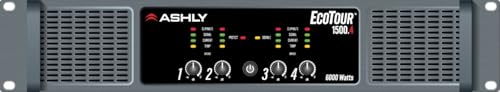 Ashly EcoTour™ 1500.4 Professional Touring Power Amplifier