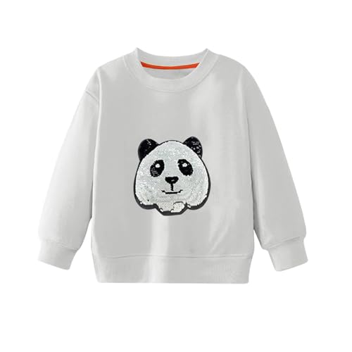 Boys And Girls Pullover Spring And Autumn Multi Color Sequins Big Children Long Sleeves Leisure Children Hood