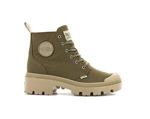 Image of Palladium Pallabase Twill, Women's Ankle Boot