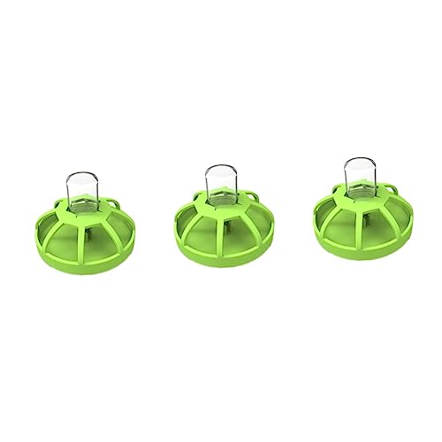 NOLITOY 3 piezas bebedores para mascotas de plástico ABS miniatura 6