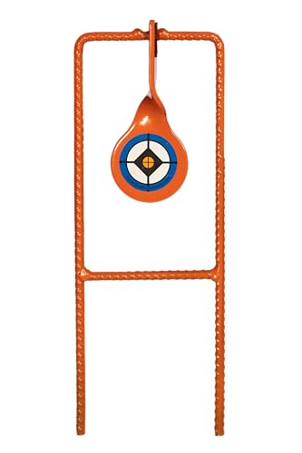 Do All Outdoors Single Spinner Shooting Target, Rated for .22-Caliber Rimfire, Soft Lead Only