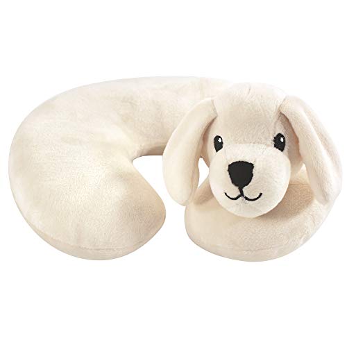 Image of Hudson Baby Unisex Baby Neck Pillow, Tan Puppy, One Size