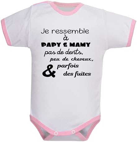 Body Bébé Pour Papa Vêtement Enfant Rigolo, Humour, Manches