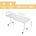 Folding Conference Table, Mobile Conference Room Tables with Flip-Top Design, Large Rectangle Meeting Table for Office Reception Home or Classroom (2pack 61in)