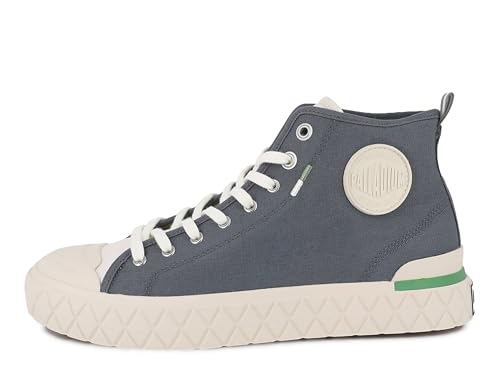 Image of Palladium Unisex Palla Ace Mid Organic Canvas Lace Up Sneaker