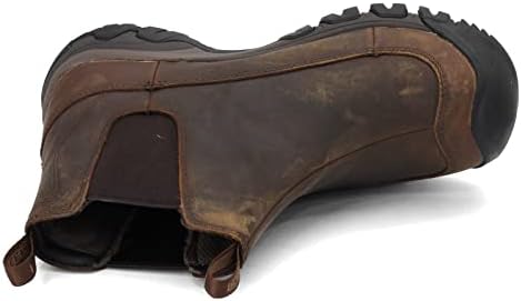 KEEN Men's Anchorage 3 Waterproof Pull On Insulated Snow Boots, Dark Earth/Mulch, 11.5 | Image 5