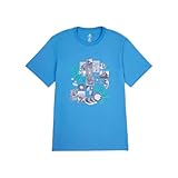 T-shirt Converse Vintage T-Shirt, Bleu, S Femmes
