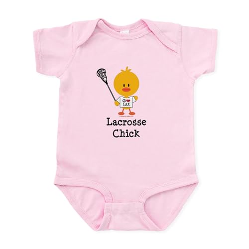 CafePress Lacrosse Chick Infant Bodysuit Cute Infant Bodysuit Baby Romper