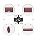 Miss Lulu Bolsa de Cadena Mujer Elegante Clutch Carteras de Mano Bandolera Ante Pequeñas Monedero Imagen de Miss Lulu Bolsa de Cadena Mujer Elegante Clutch Carteras de Mano Bandolera Ante Pequeñas Monedero