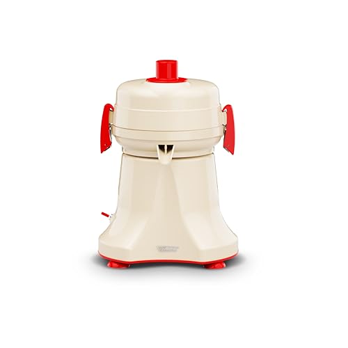 La Mejor Lista de extractores de jugos favoritos de las personas. 44 Extractor de Jugos y Exprimidor de Cítricos Turmix Color Beige con Rojo, Modelo 179-1023-V