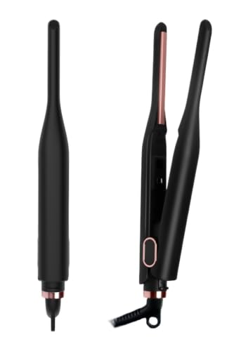 Plancha para cabello 2 en 1 pequeña y portátil miniatura 1