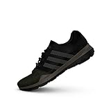  adidas Herren ANZIT DLX Wanderschuhe, Negbás/Negbás/Marsim, 46 EU