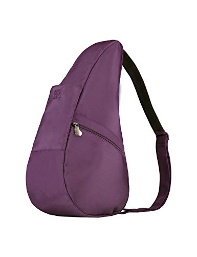 AmeriBag Classic Healthy Back Bag tote Microfiber Small (Black Plum)