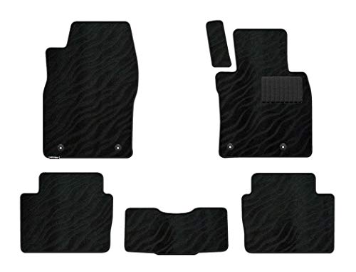 Hotfield マツダ 互換品 新型 マツダ3 MAZDA3 フロアマット/WAVEブラック 2WD