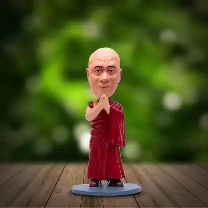 Amazon.com: PosterPapaa Dalai Lama Spiritual Monk Bobblehead